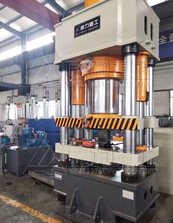 800噸四梁四柱液壓機,稀土合金粉末成型液壓機